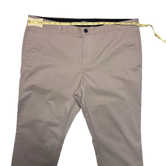 Theory Men's Zaine P2 Atlas Twill Pants Tan Cotton Business Casual Size 40 - Picture 6 of 9